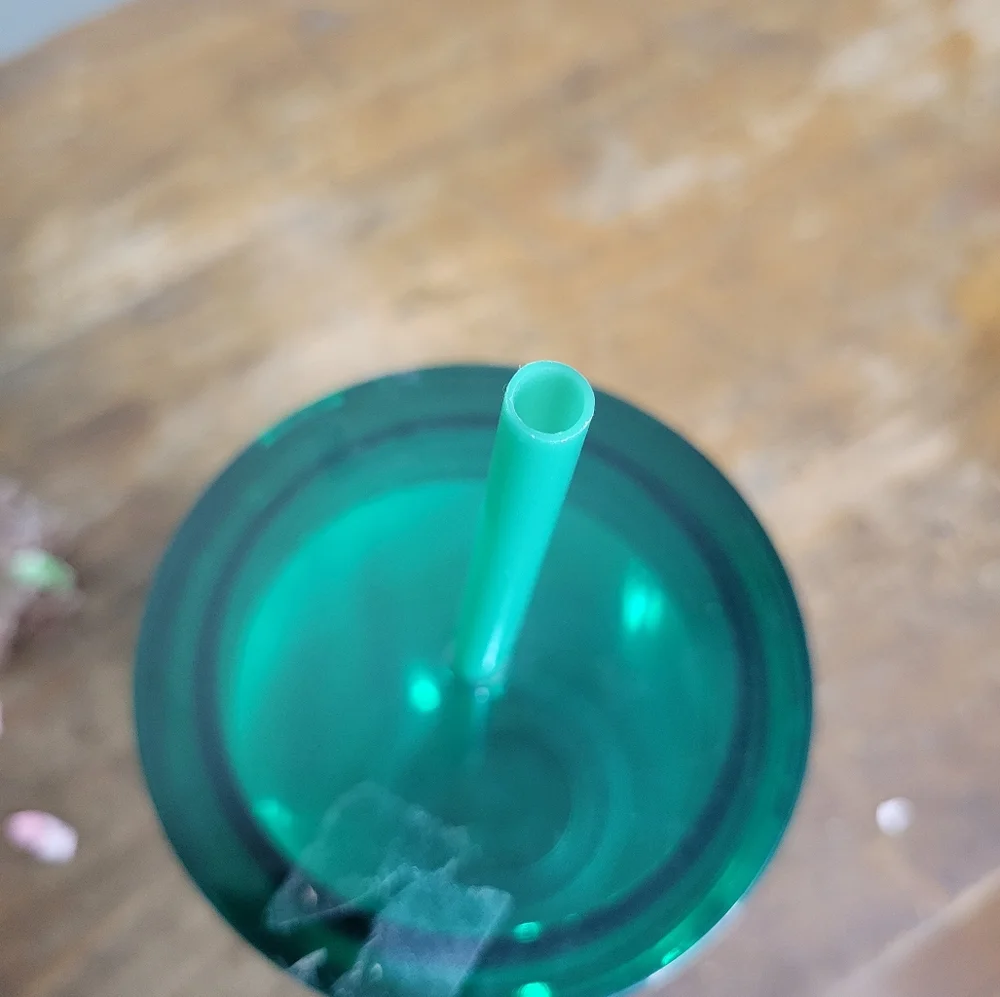 2021 Starbucks 16 oz Cold Beverage Cup with Straw